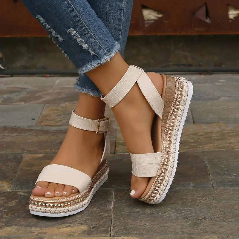Luna | Women’s Wedge Platform Sandals