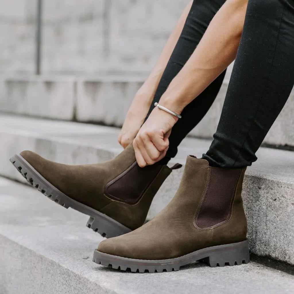Milou | Women’s Ankle Boots In Nubuck Leather