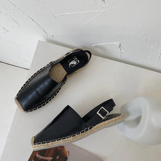 Sophia | Women’s Soft Leather Fisherman Flat Sandals