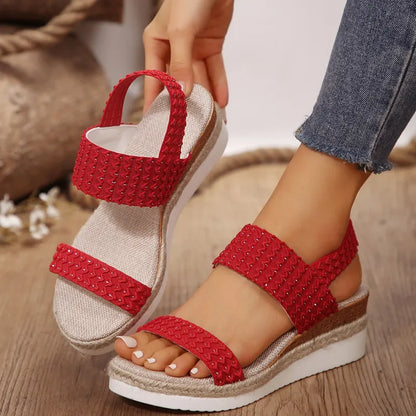 Natalia | Women’s Peep-Toe Wedge Sandals