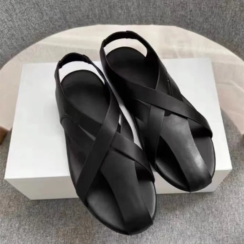 Nyssa | Women’s Leather Roman Sandals