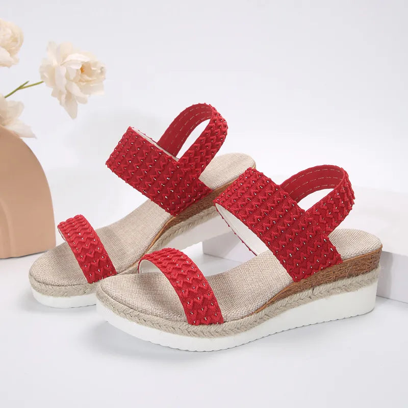 Natalia | Women’s Peep-Toe Wedge Sandals