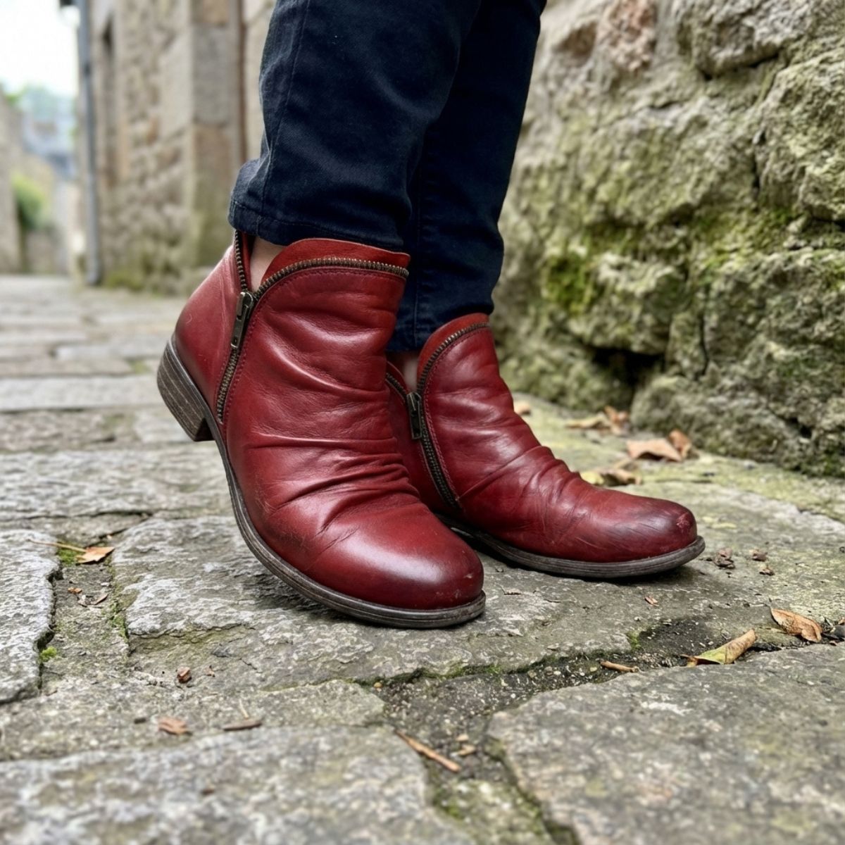 Makayla | Women’s Autumn Leather Ankle Boots