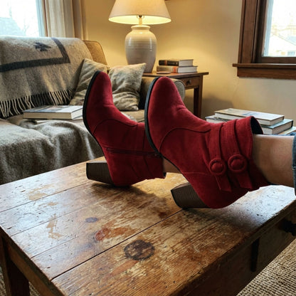 Kimberly | Women’s Chic Zip-Up Ankle Boots