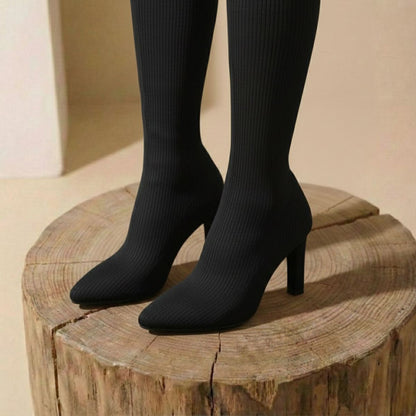 Ruby | Over-Knee Stretch Pointed High Heel Long Boots
