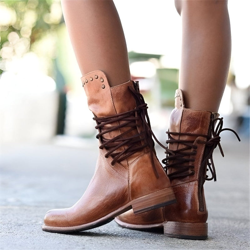 Riley | Women's Lace-Up Ankle Boots