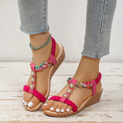 Maya | Women’s Bohemian Braided Sandals