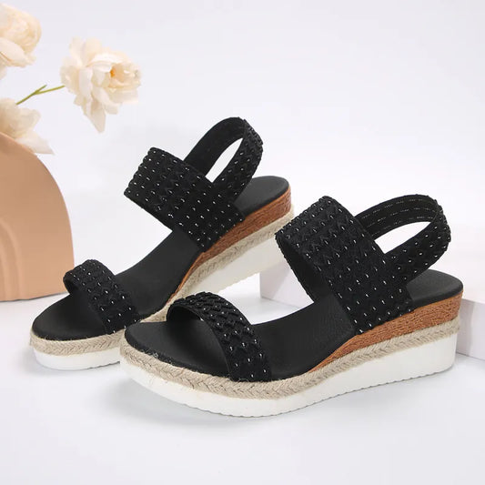 Natalia | Women’s Peep-Toe Wedge Sandals