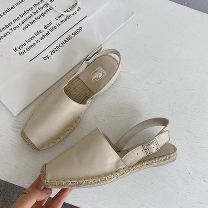 Sophia | Women’s Soft Leather Fisherman Flat Sandals