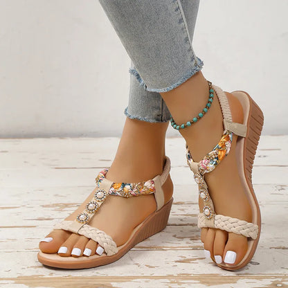 Maya | Women’s Bohemian Braided Sandals