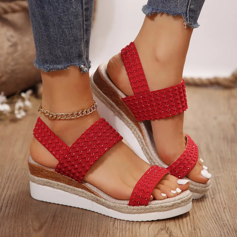 Natalia | Women’s Peep-Toe Wedge Sandals