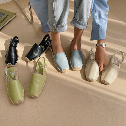 Sophia | Women’s Soft Leather Fisherman Flat Sandals