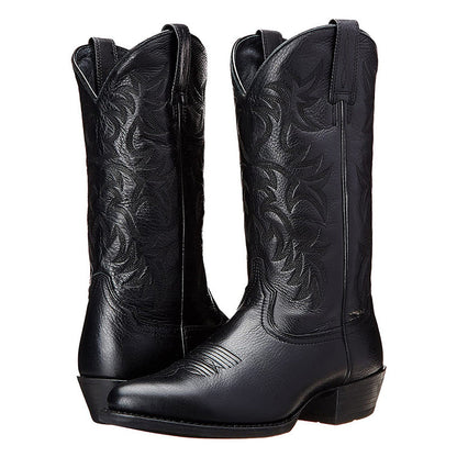 Donna | Women’s Classic Western Boots with Embroidery